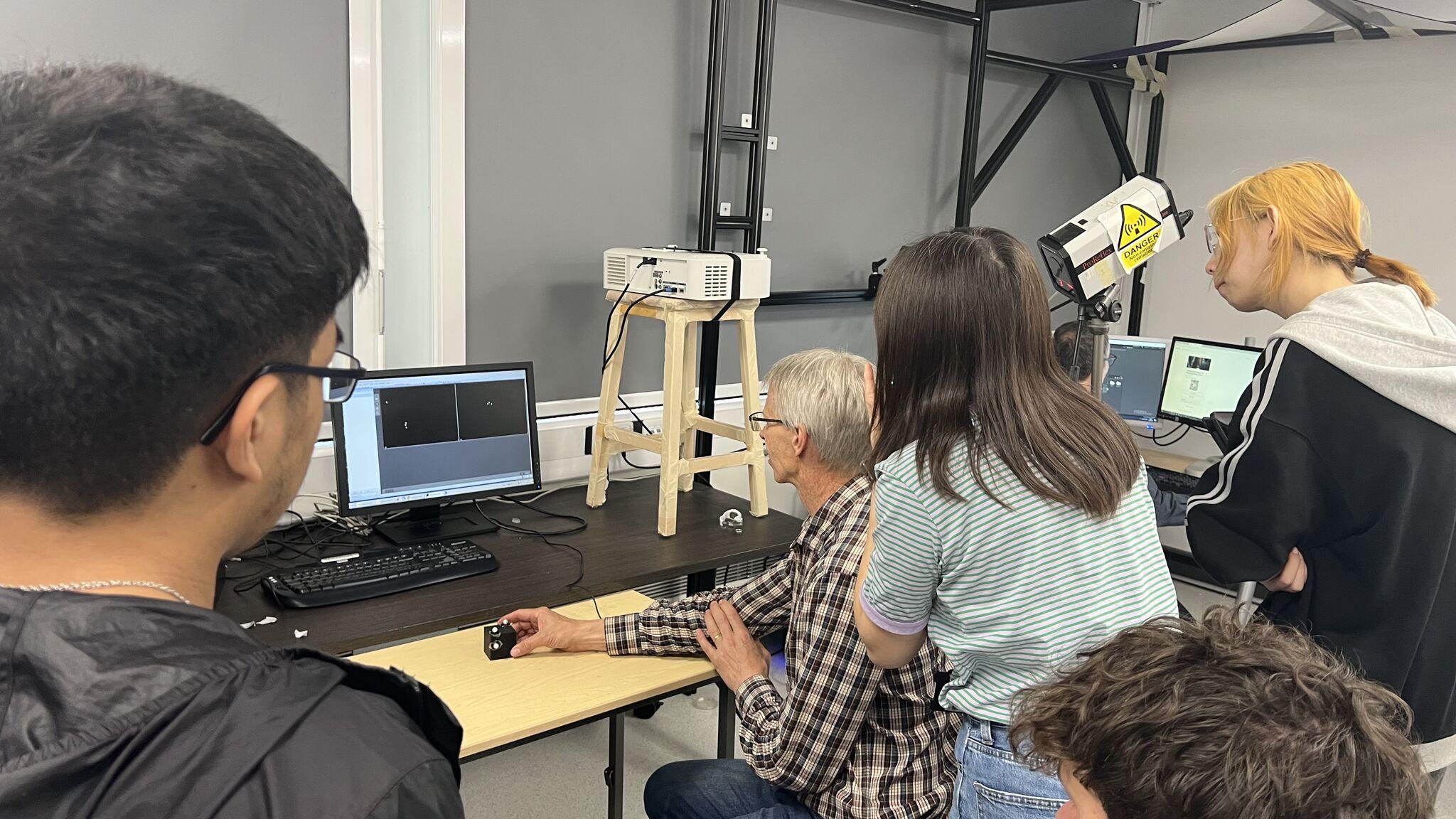 My Group trying Motion Capture for the final time